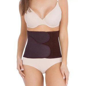 Belly Bandit BFF Postpartum Belly Wrap Recovery Support Brown Size M